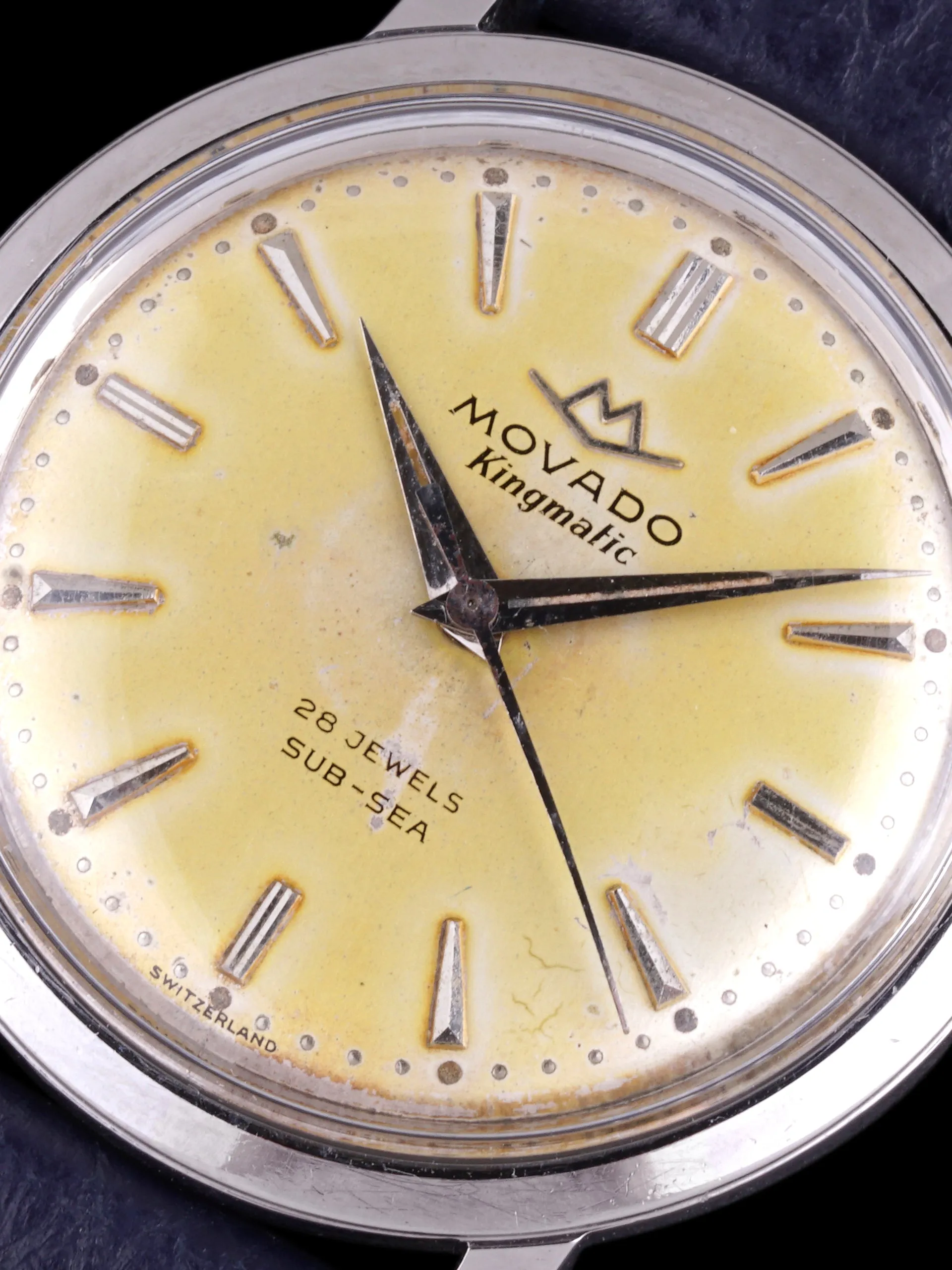 Tropical 1950s Movado Kingmatic Sub-Sea (Ref. 15051)