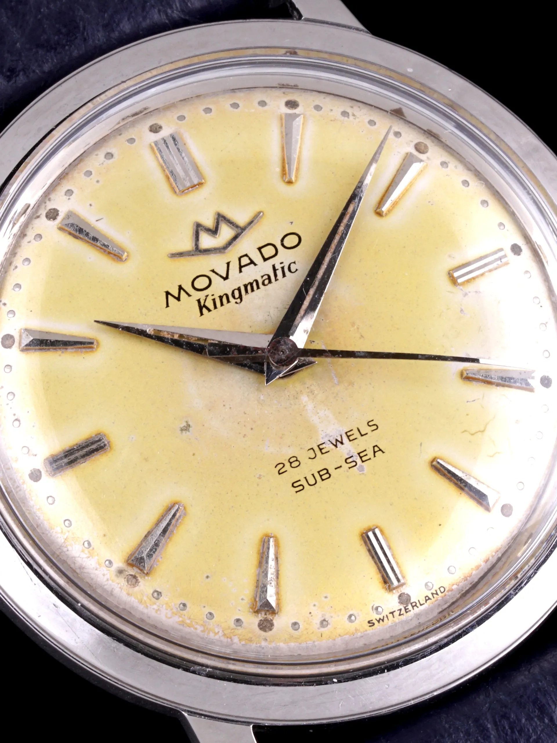 Tropical 1950s Movado Kingmatic Sub-Sea (Ref. 15051)