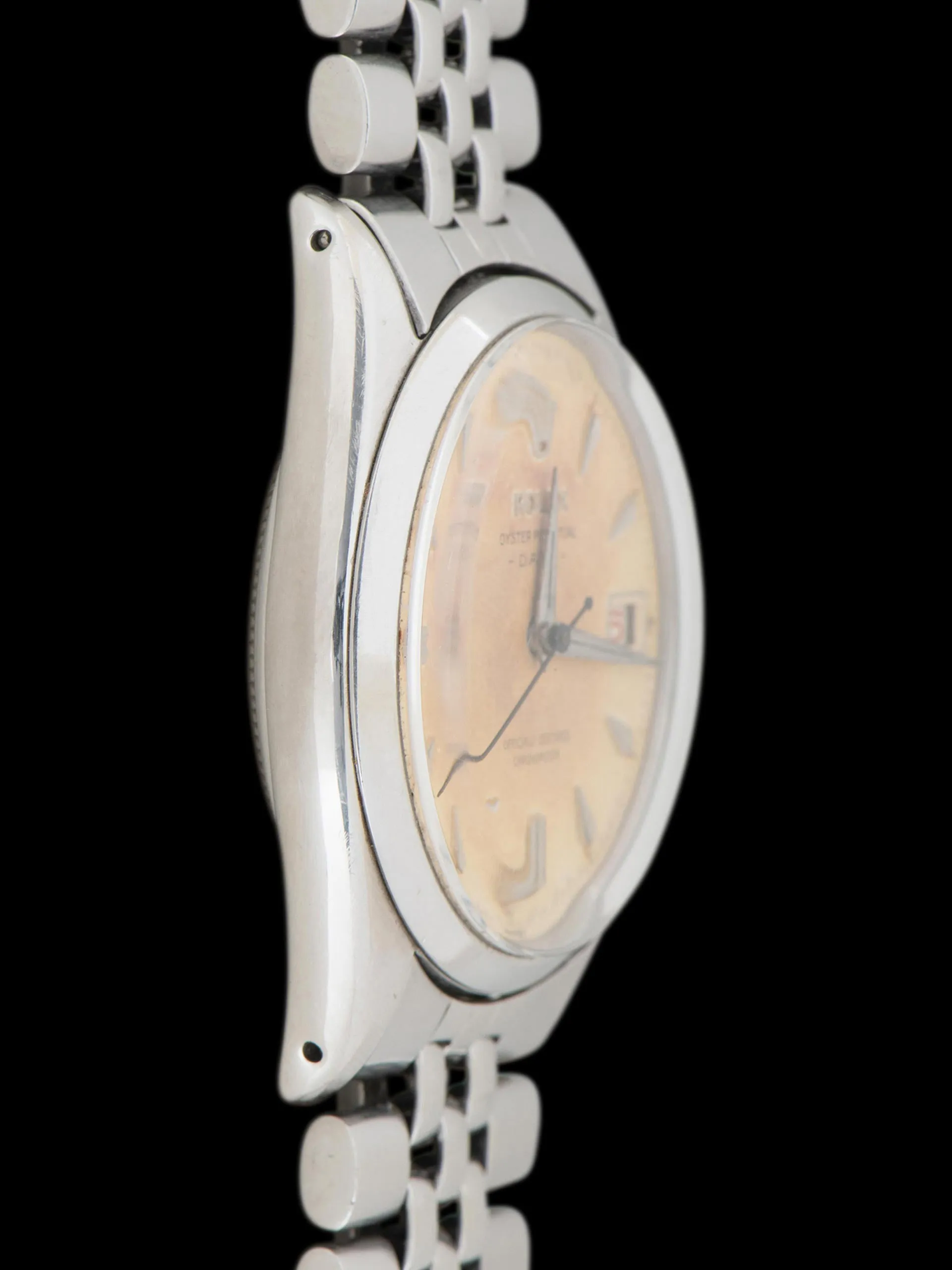 Tropical 1956 Rolex Oyster Perpetual Date (Ref. 6534) "OCC" Dial W/ Roulette Date Wheel