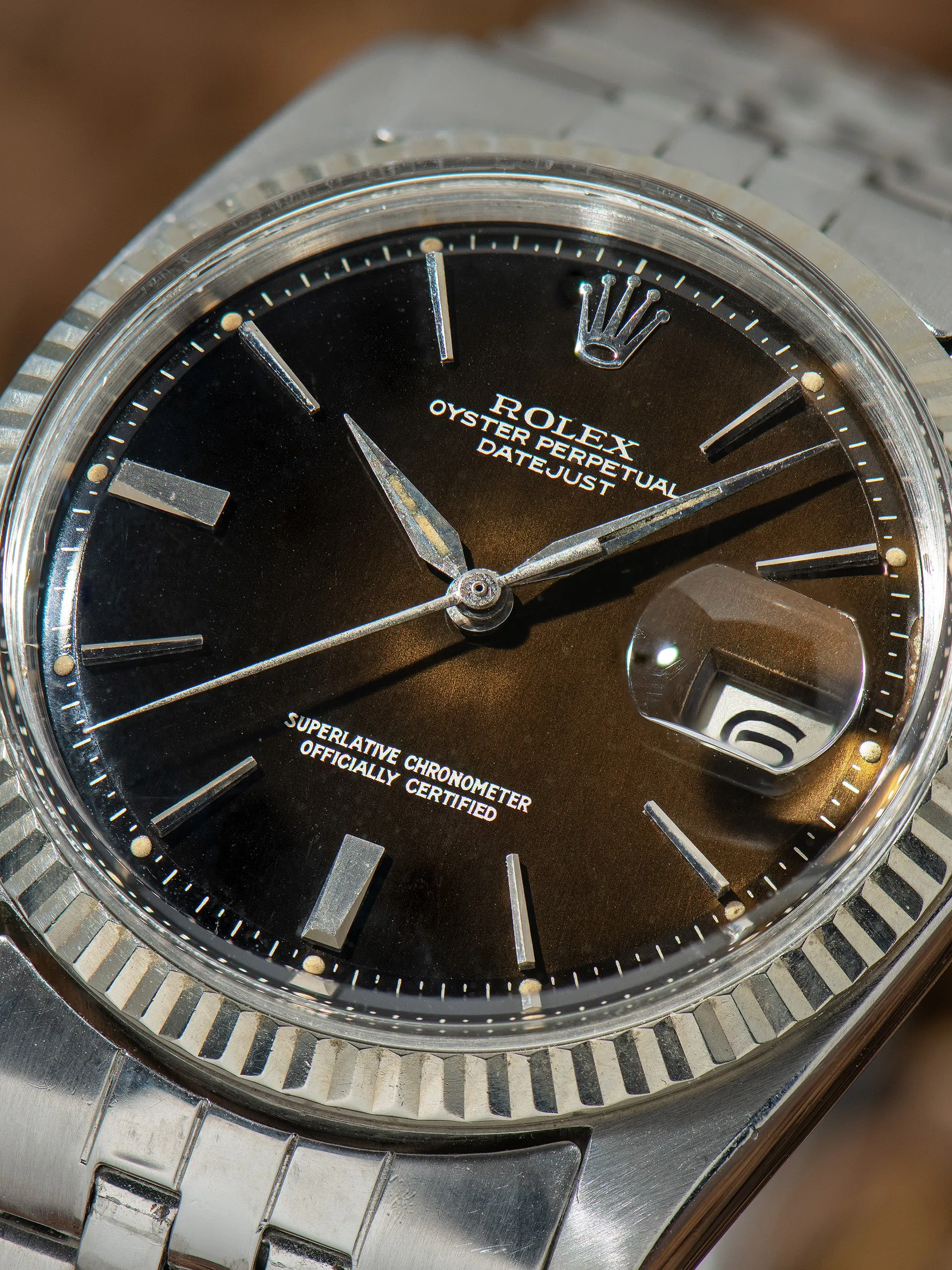 Tropical 1963 Rolex Datejust (Ref. 1601) Gilt Dial