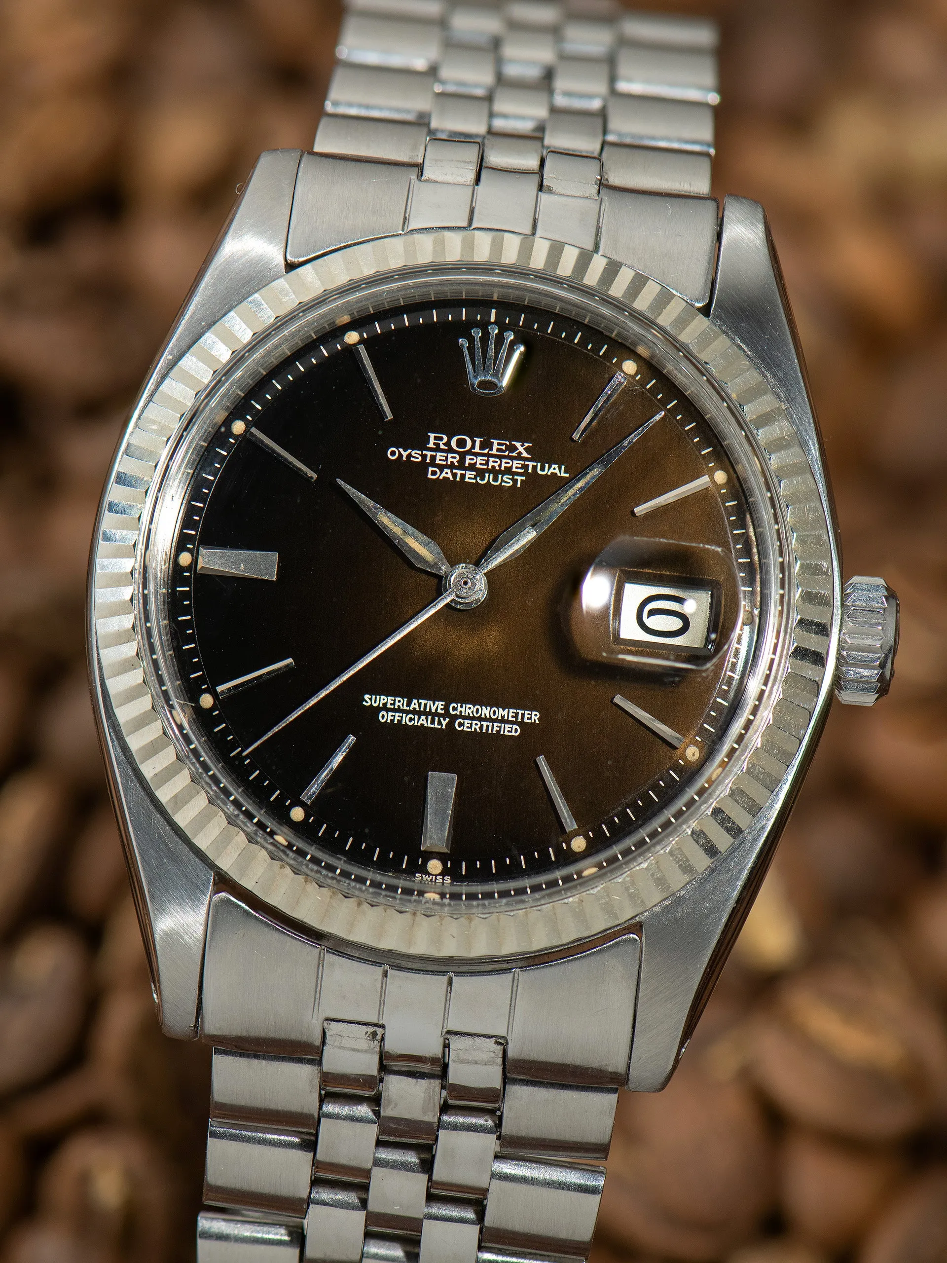 Tropical 1963 Rolex Datejust (Ref. 1601) Gilt Dial