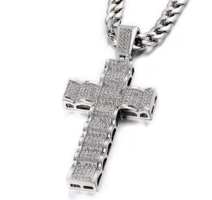 💎Unisex HipHop Cuban Iced Out Crystal Chain