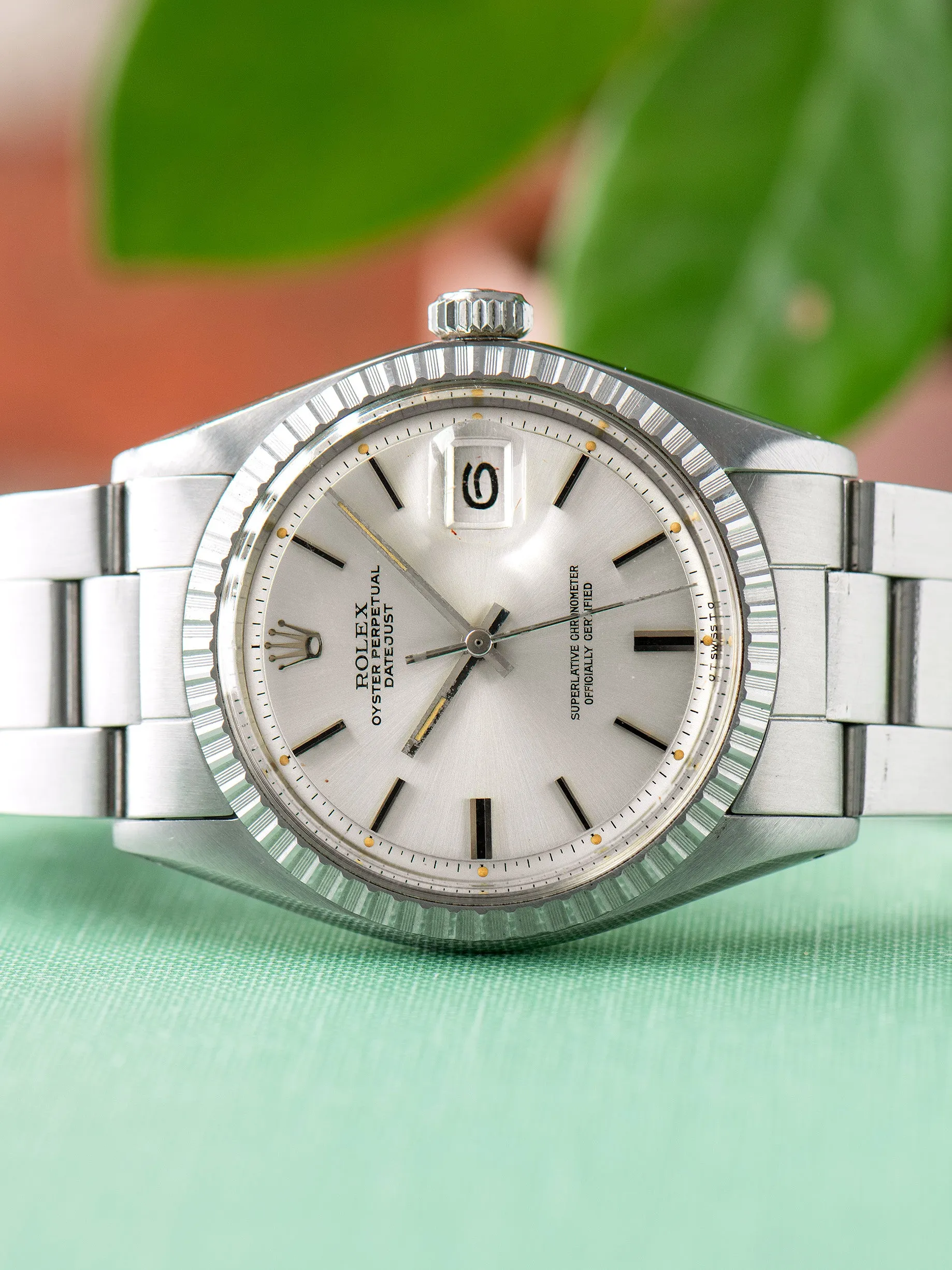 *Unpolished* 1975 Rolex Datejust (Ref. 1603) Silver "Sigma" Dial