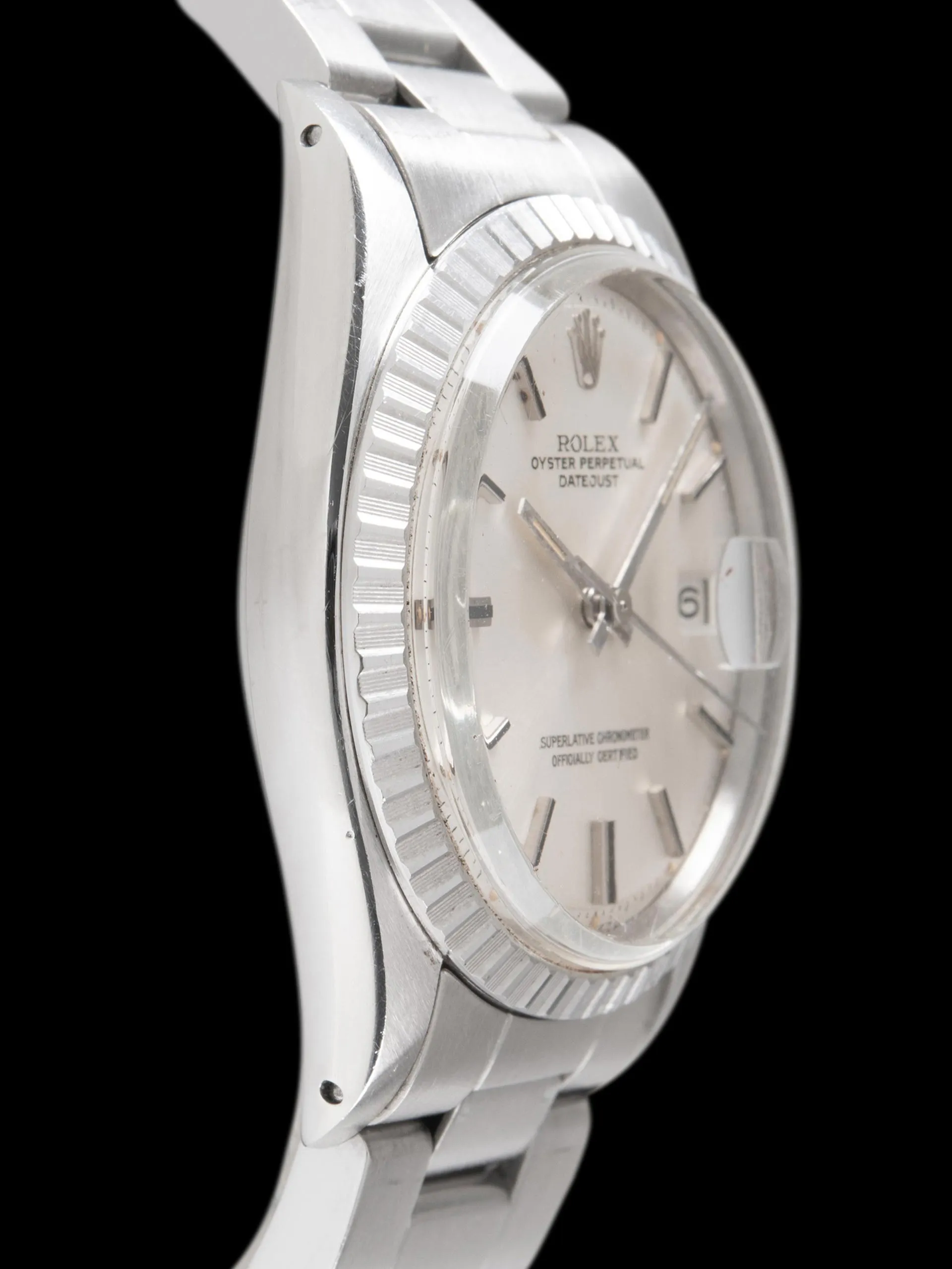 *Unpolished* 1975 Rolex Datejust (Ref. 1603) Silver "Sigma" Dial