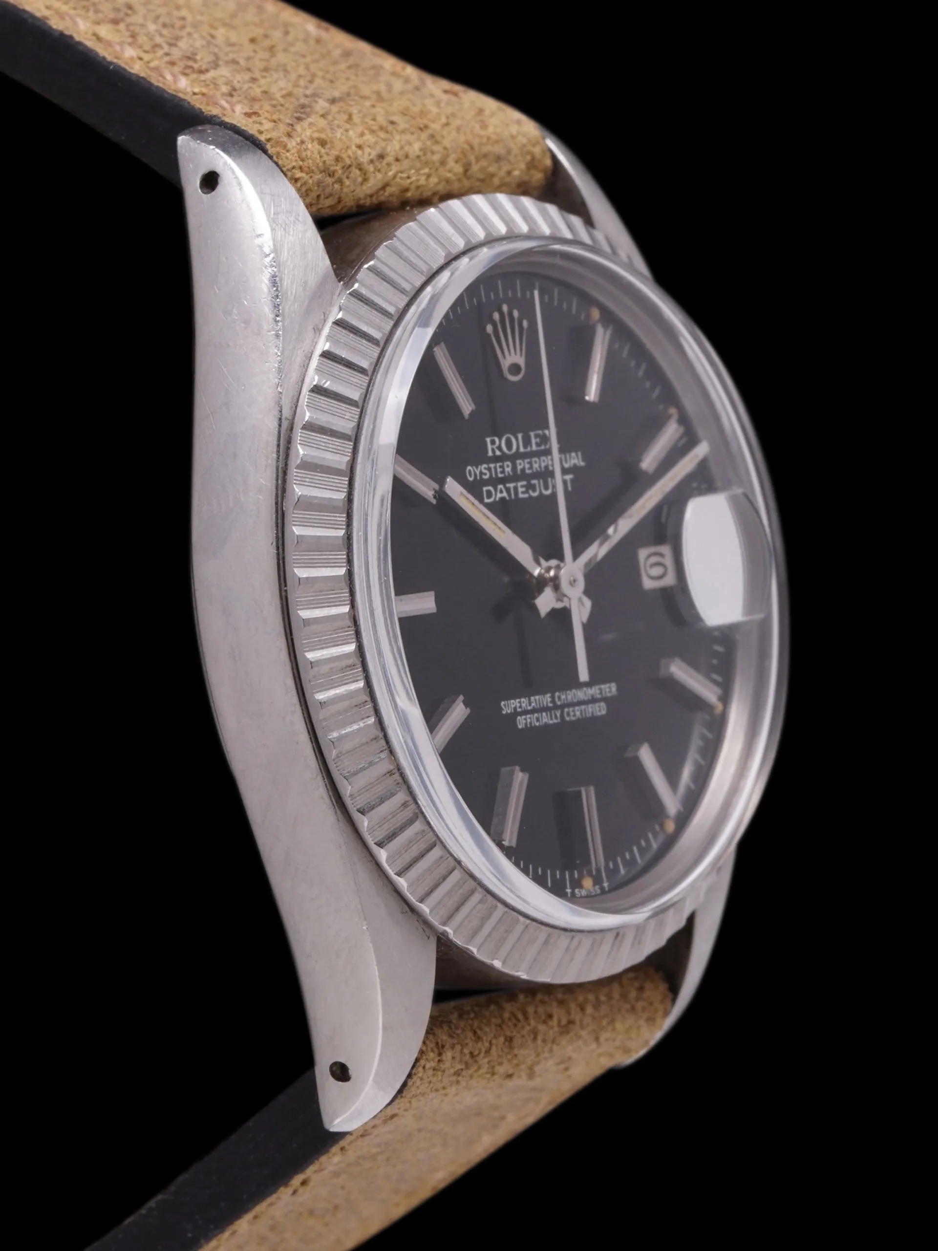 *Unpolished* 1978 Rolex Datejust (Ref. 16030) Black Dial