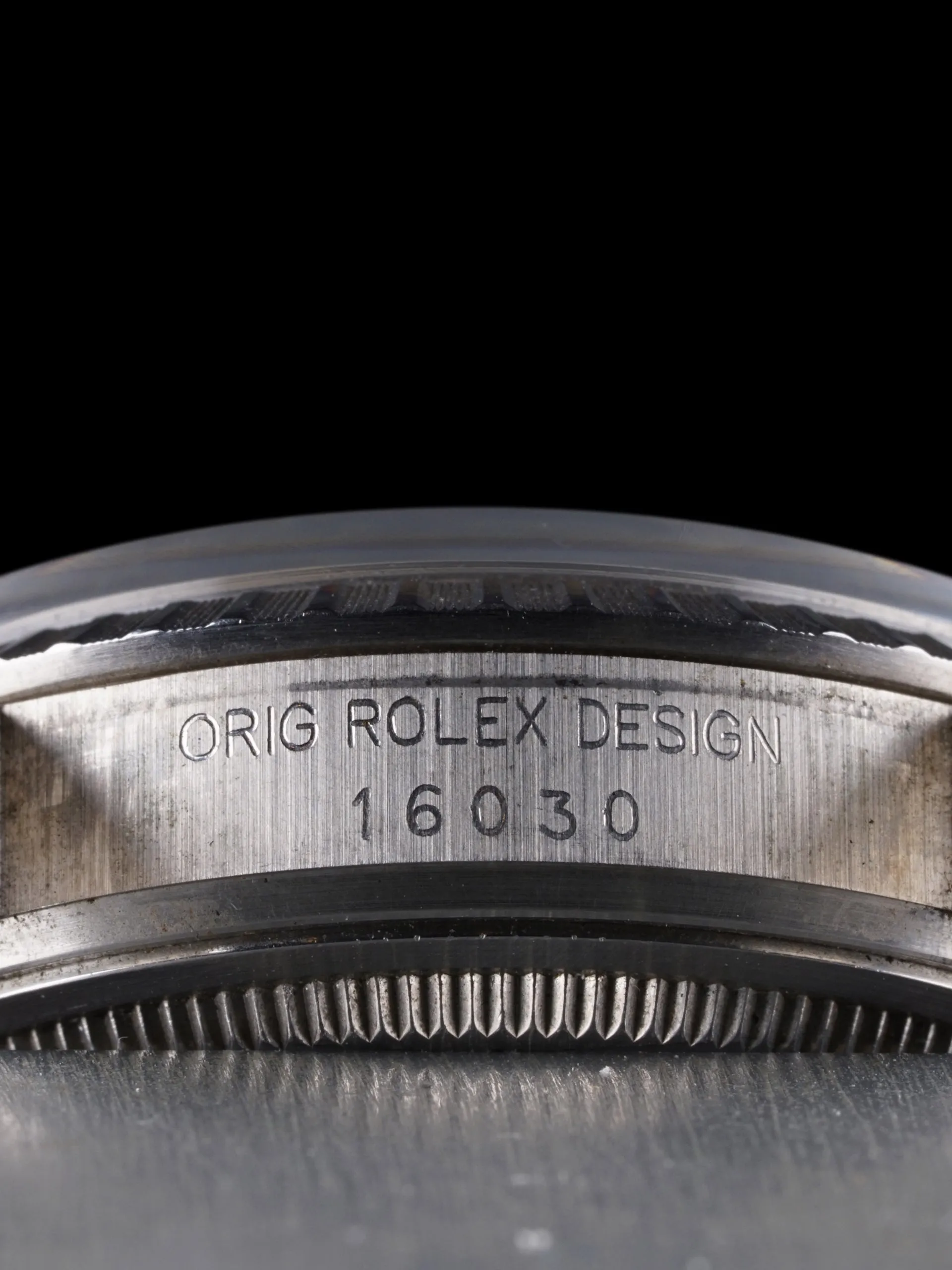 *Unpolished* 1987 Rolex Datejust (Ref. 16030) "Tiffany & Co."
