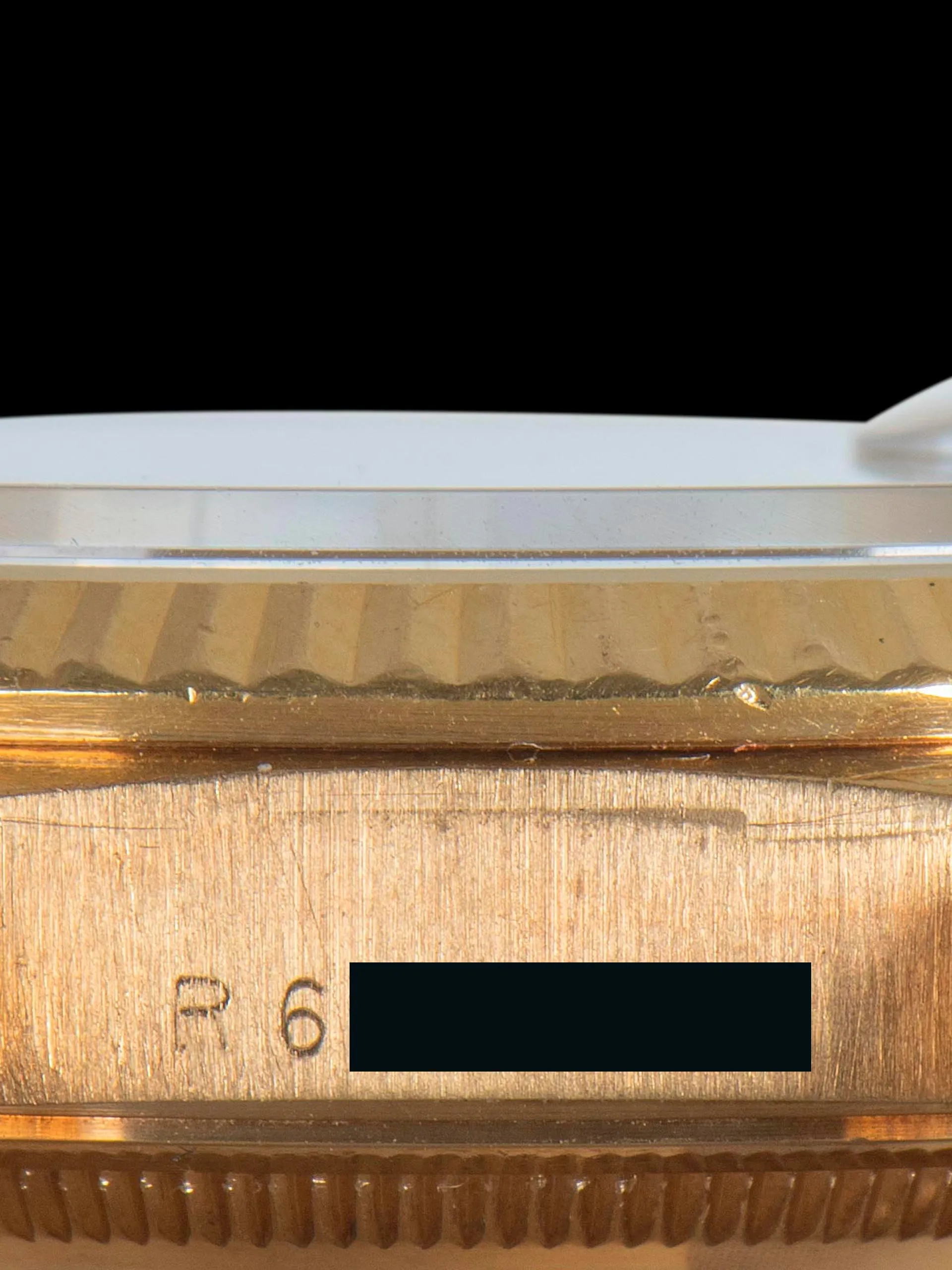 *Unpolished* 1988 Rolex Day-Date 18K YG (Ref. 18238) Champagne Diamond Dial W/ Box & Papers