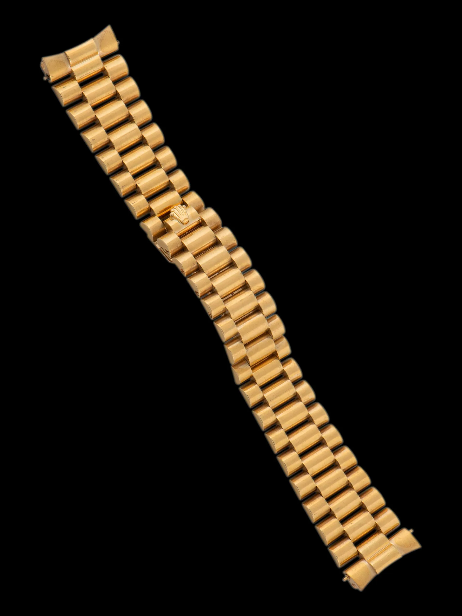 *Unpolished* 1988 Rolex Day-Date 18K YG (Ref. 18238) Champagne Diamond Dial W/ Box & Papers