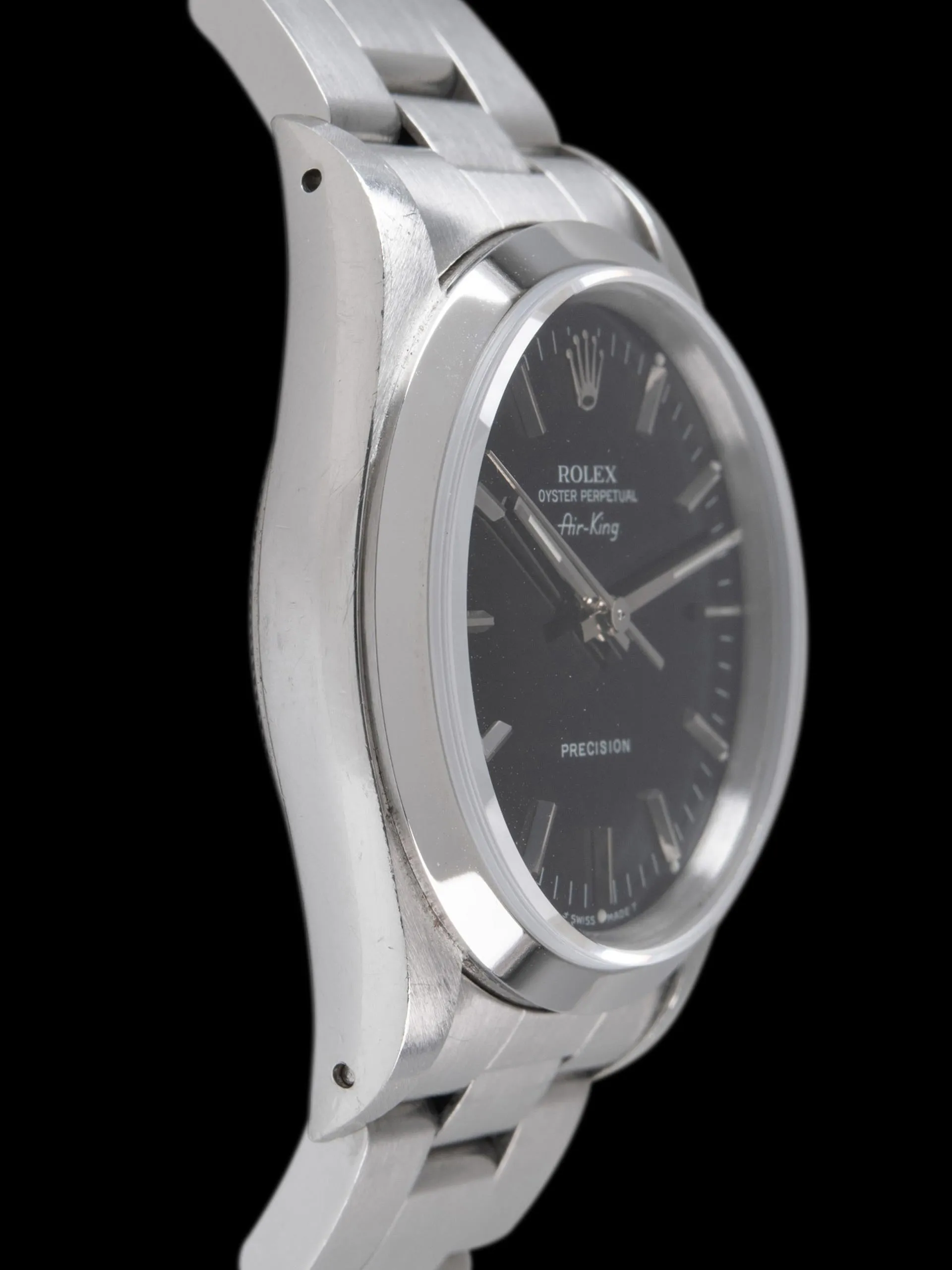 *Unpolished* 1991 Rolex Air-King (Ref. 14000) Black Dial