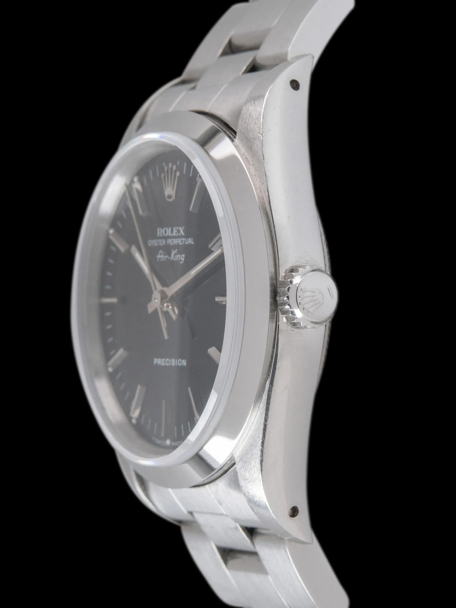 *Unpolished* 1991 Rolex Air-King (Ref. 14000) Black Dial