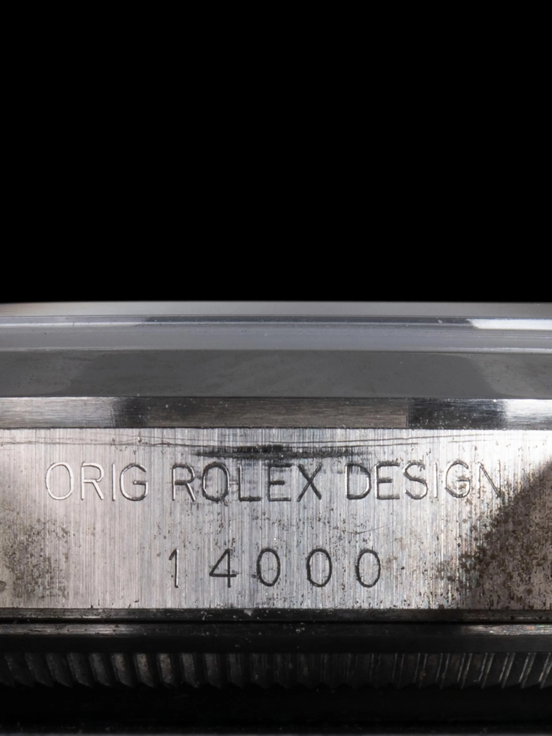 *Unpolished* 1991 Rolex Air-King (Ref. 14000) Black Dial