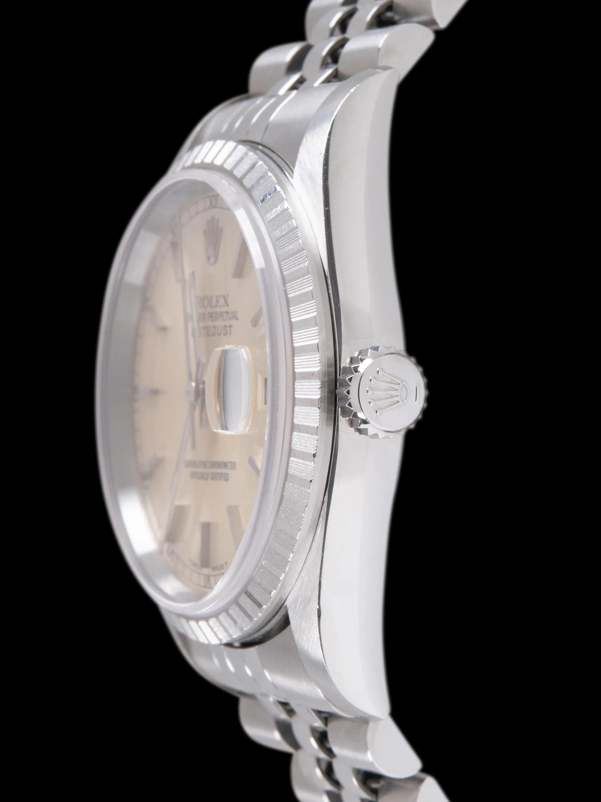 *Unpolished* 1994 Rolex Datejust (Ref. 16220) Silver Dial