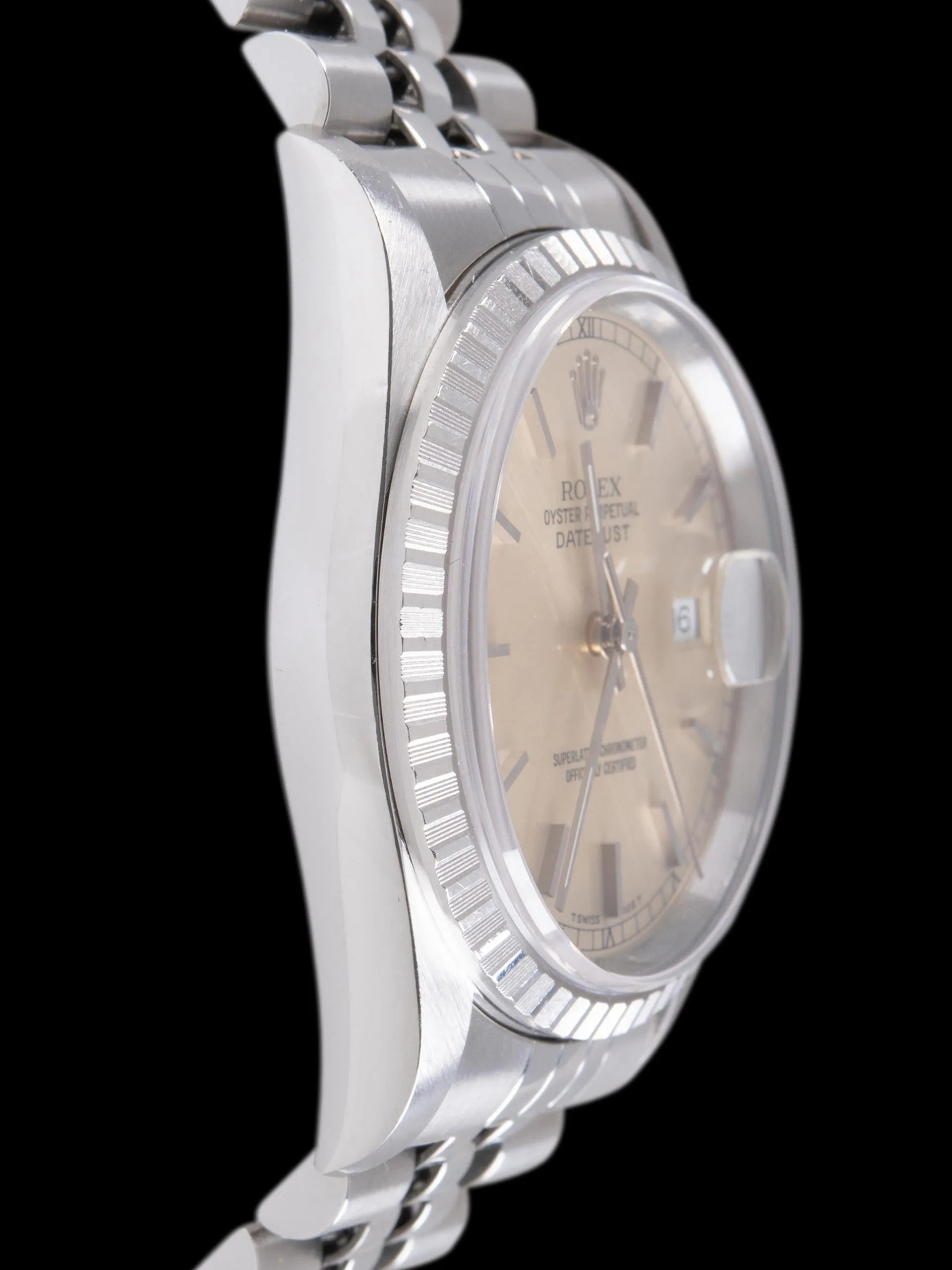 *Unpolished* 1994 Rolex Datejust (Ref. 16220) Silver Dial