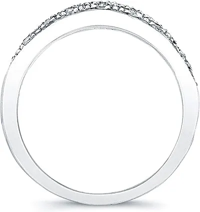 Vatche Pave Diamond Contoured Wedding Band