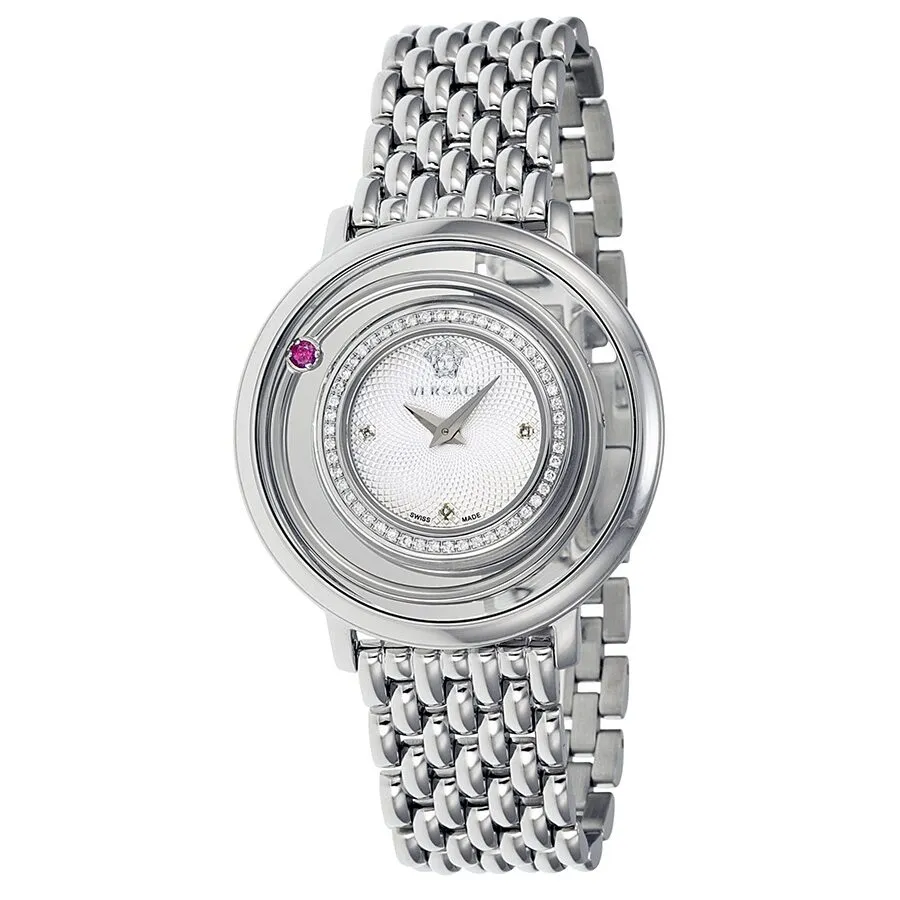 Versace Venus Silver Dial Stainless Steel Ladies Watch VFH06-0013