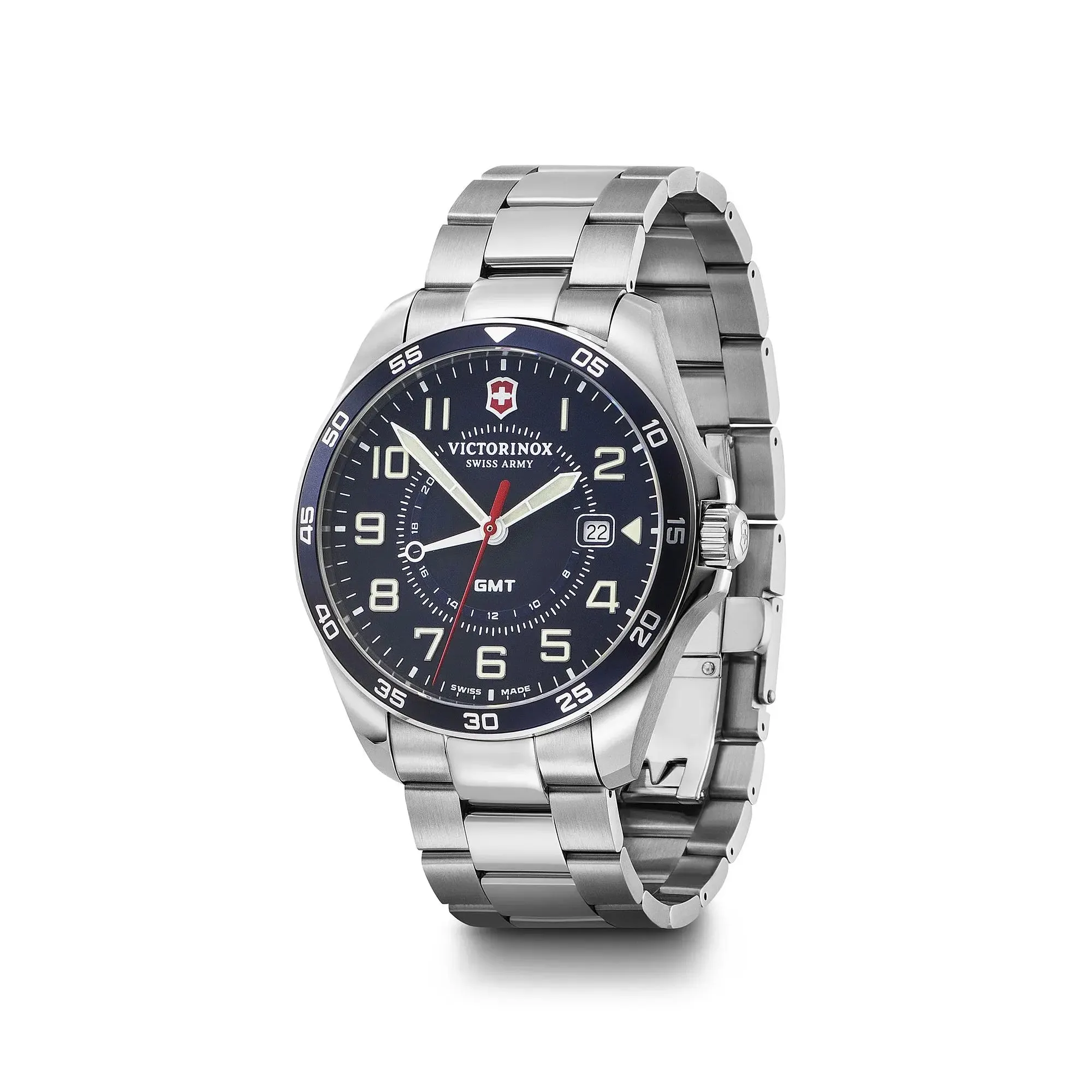 Victorinox Fieldforce GMT 42 Blue Dial Men's Watch