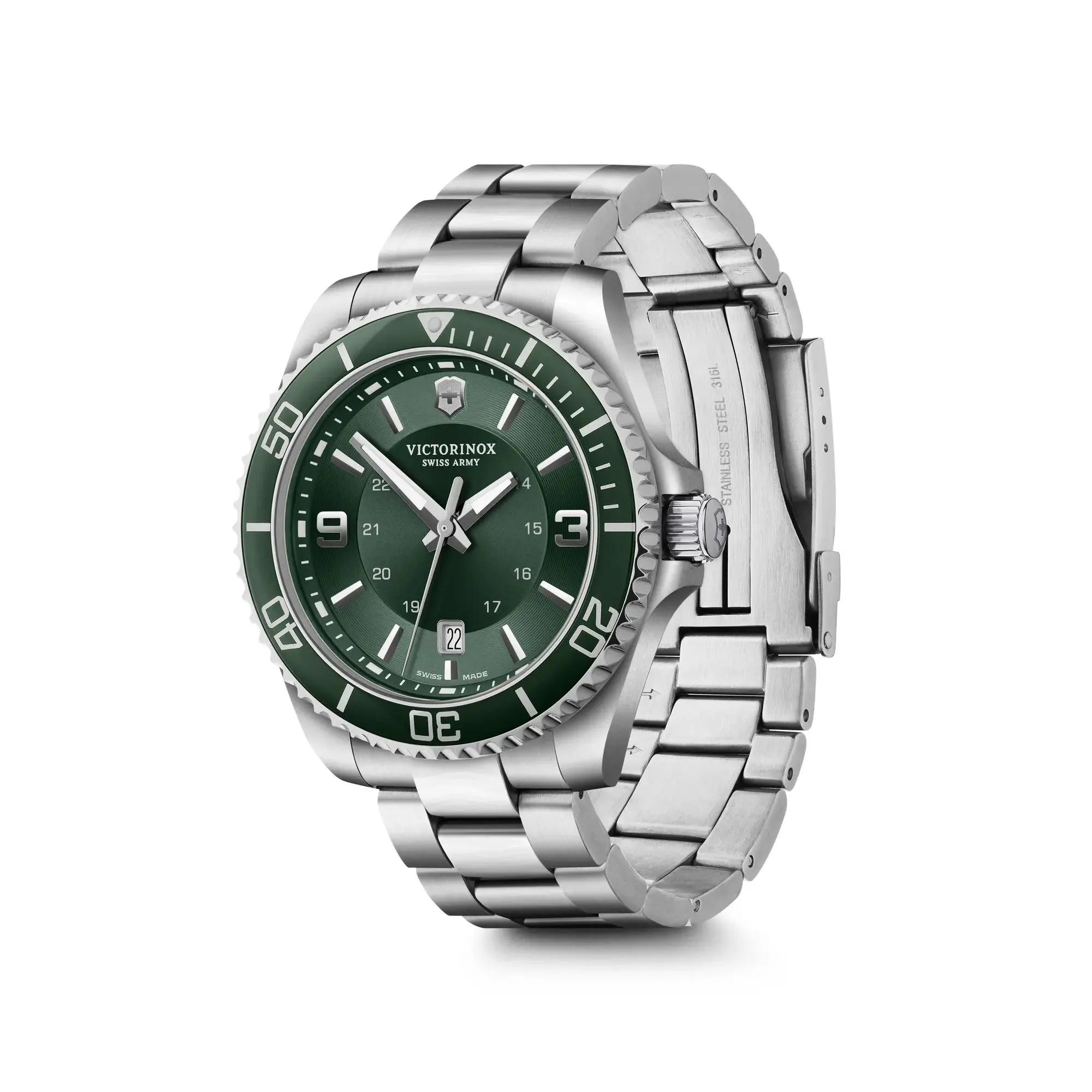 Victorinox Maverick 43 Green Dial Men's Watch