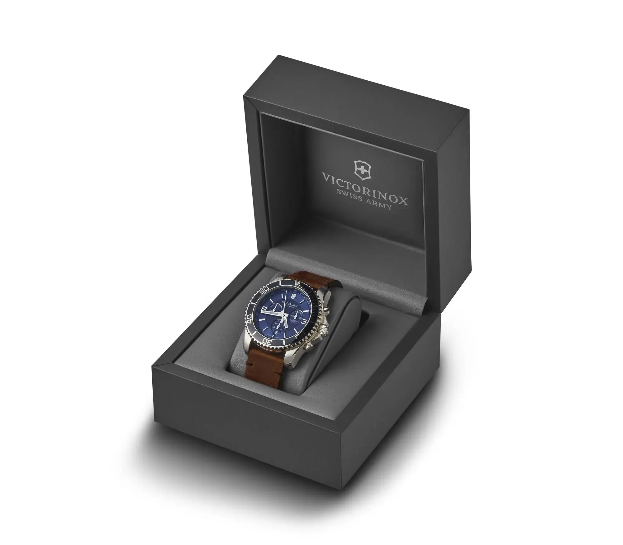 Victorinox Maverick Chronograph Blue Dial Mens Watch 241865