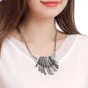 Vintage Gothic Chokers Necklace 2023 Korean Fashion Geometric Suspension Pendants