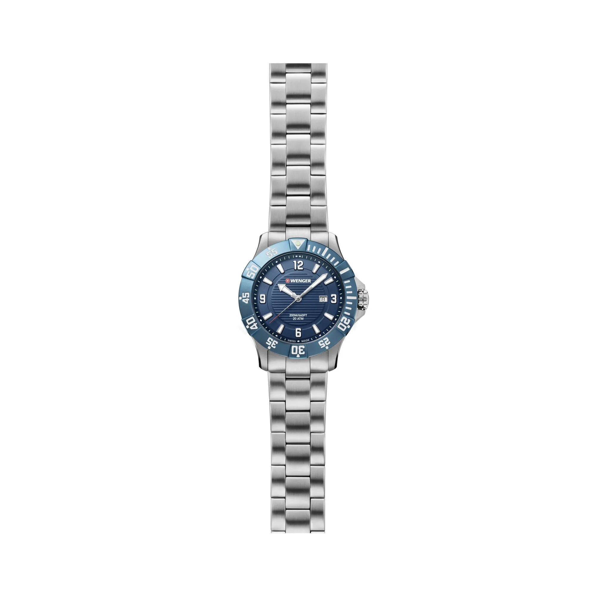 Wenger Seaforce 43 Blue Dial Men's Watch