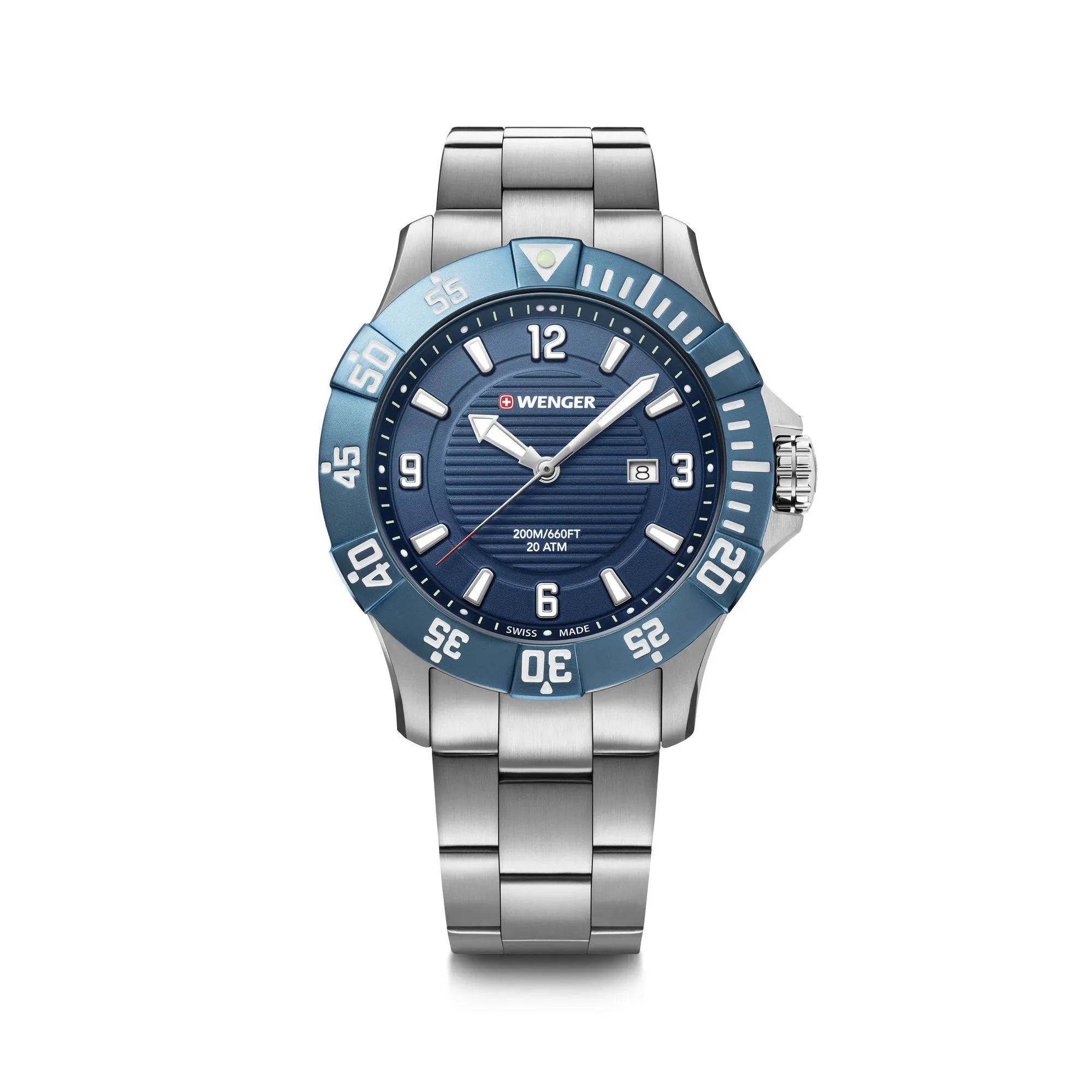 Wenger Seaforce 43 Blue Dial Men's Watch