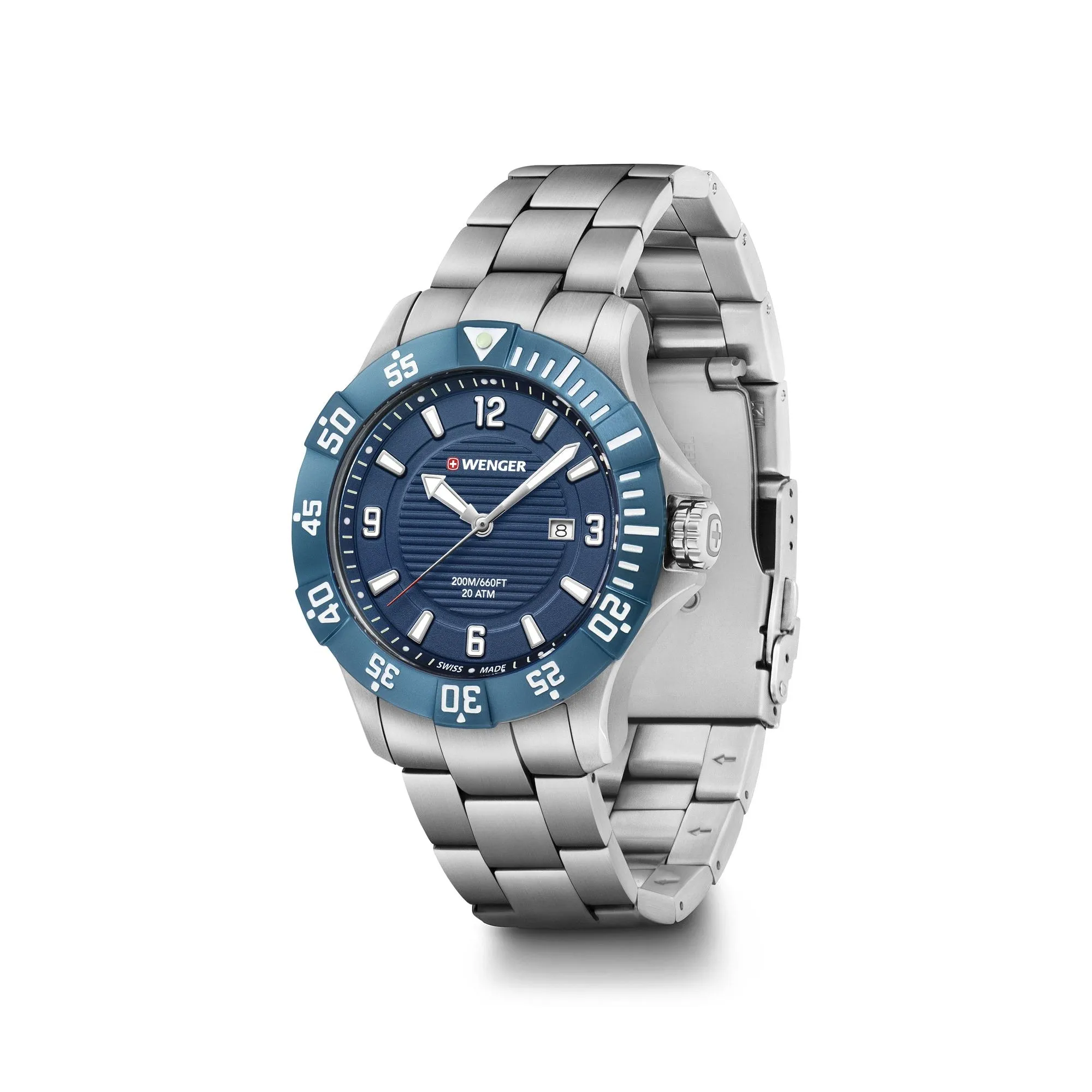 Wenger Seaforce 43 Blue Dial Men's Watch