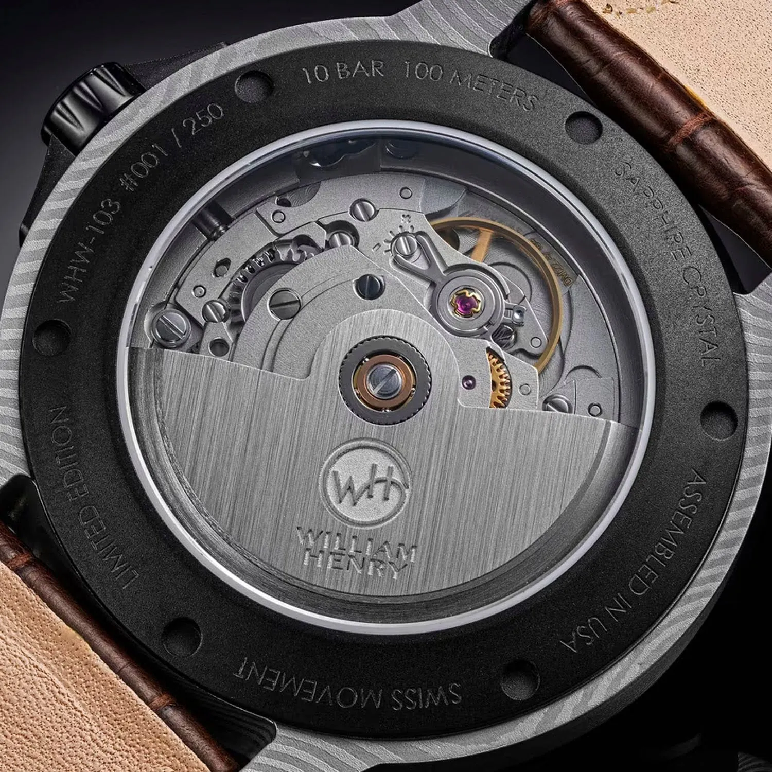 William Henry Studio Legacy Mammoth Hand-Forged Damascus Automatic – Legacy Mammoth