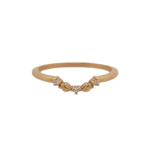 Wood Nymph 3 Diamond Contour Band