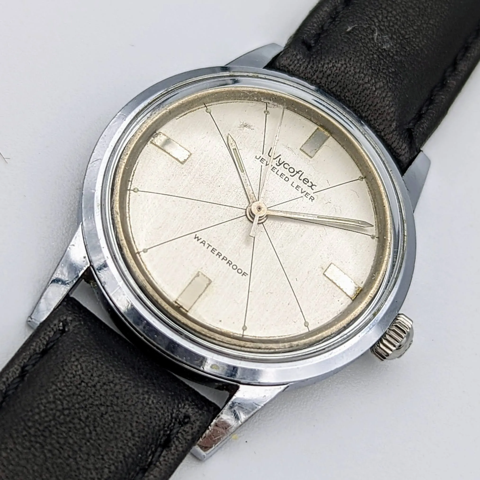 WYCOFLEX by WYLER Wristwatch Cal. WH 314 7 Jewels Vintage Watch