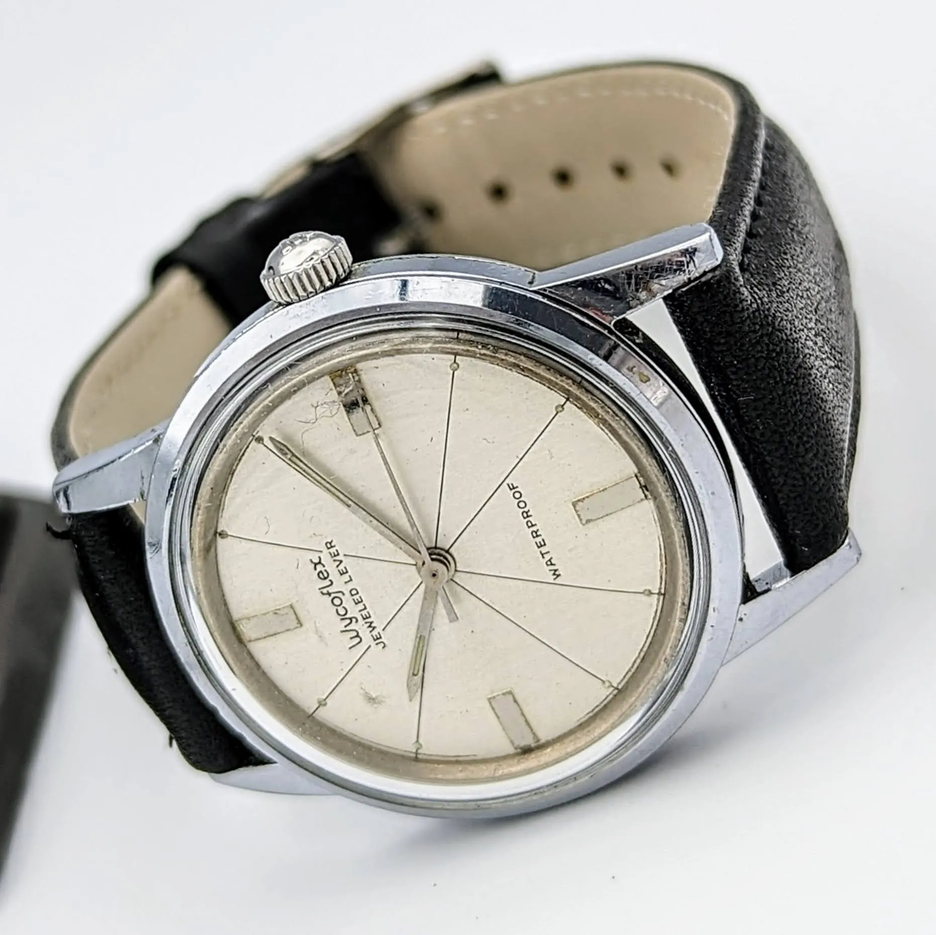 WYCOFLEX by WYLER Wristwatch Cal. WH 314 7 Jewels Vintage Watch
