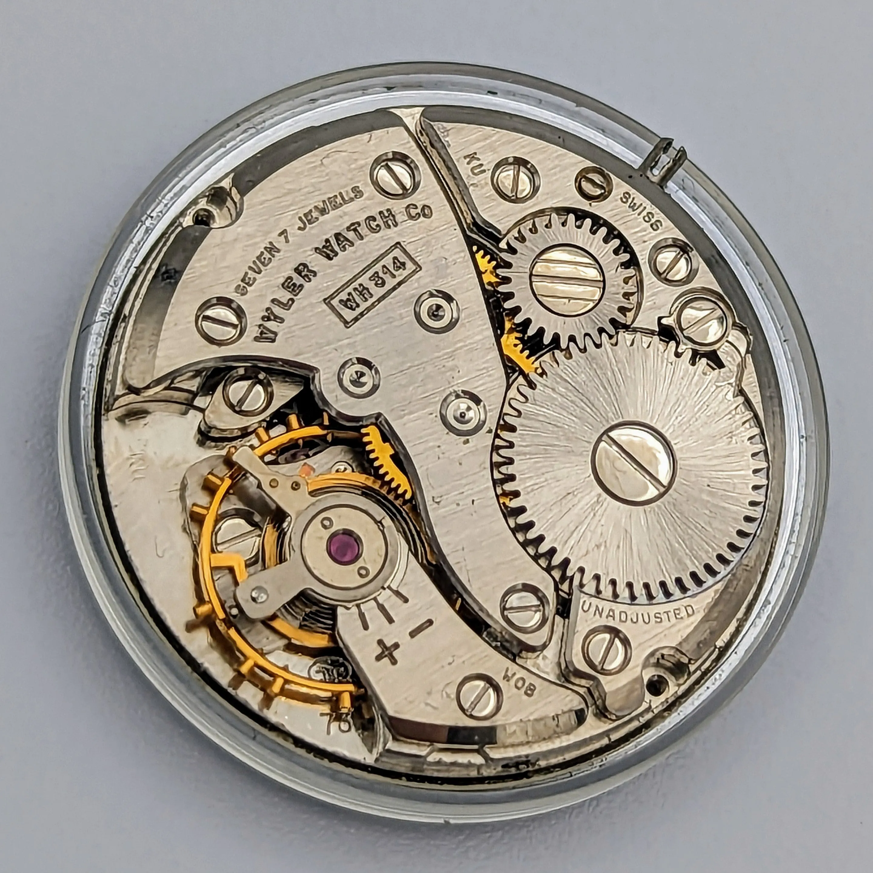 WYCOFLEX by WYLER Wristwatch Cal. WH 314 7 Jewels Vintage Watch