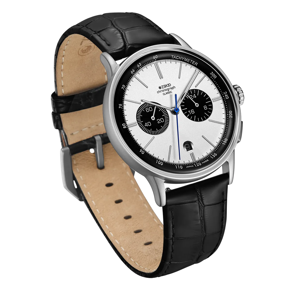 ZEROO C2 THE VIRGO CLASSIC MOONPHASEQUARTZ WATCH FOR GENTS - ZC003SWB
