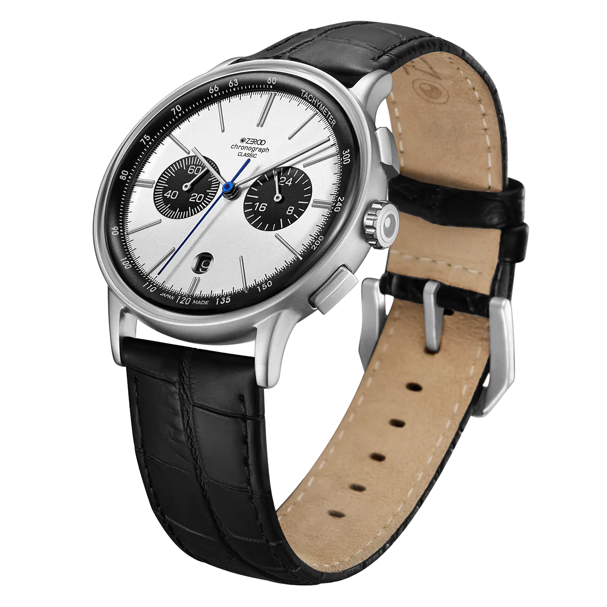 ZEROO C2 THE VIRGO CLASSIC MOONPHASEQUARTZ WATCH FOR GENTS - ZC003SWB
