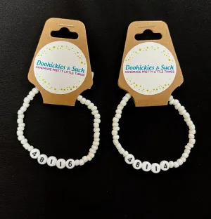 Zip Code Bracelets